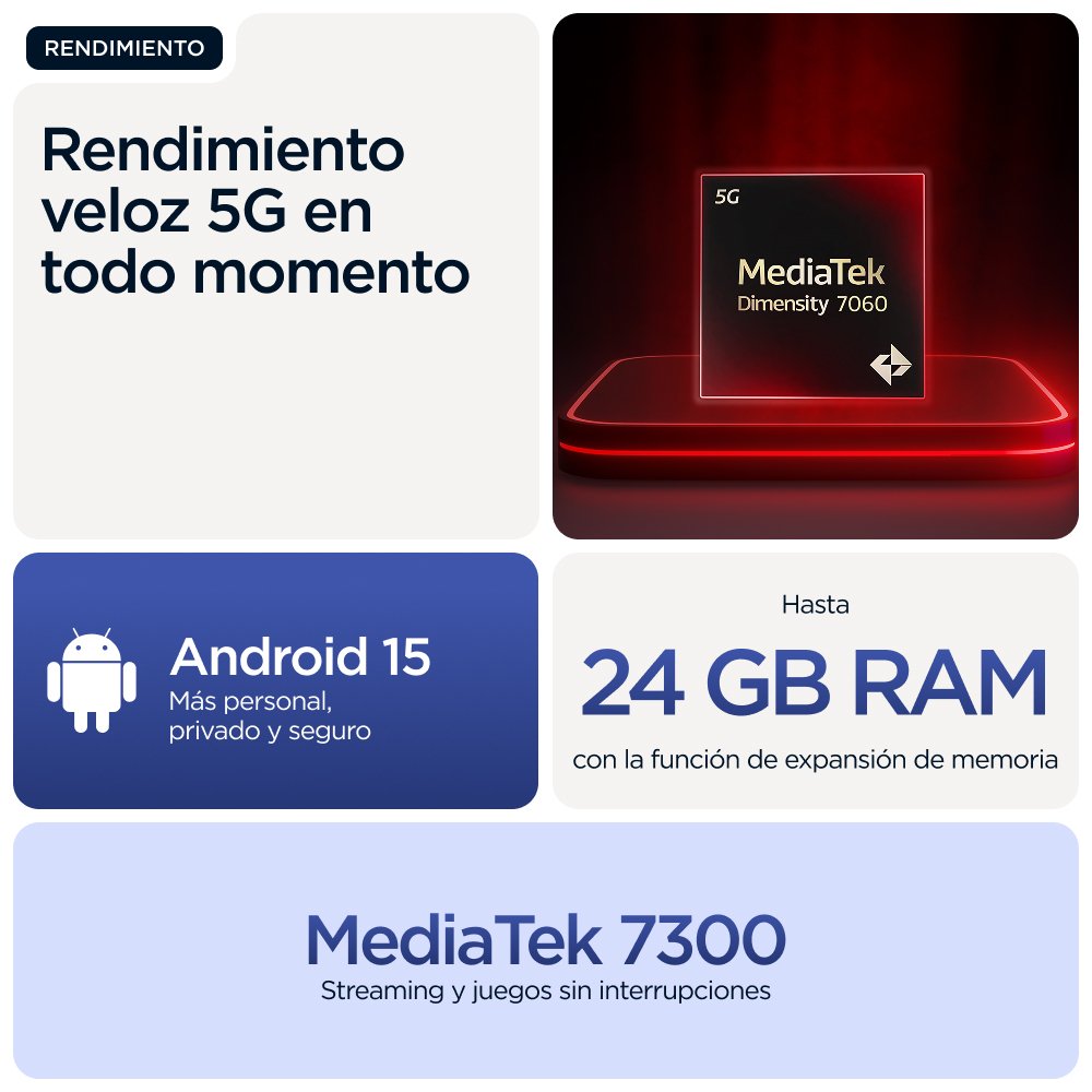 EAN 0840023292170 - Motorola moto g56 5G 17,1 cm (6.72") Ranura híbrida Dual SIM Android 15 USB Tipo C 8 GB 256 GB 5200 mAh A imagen 17
