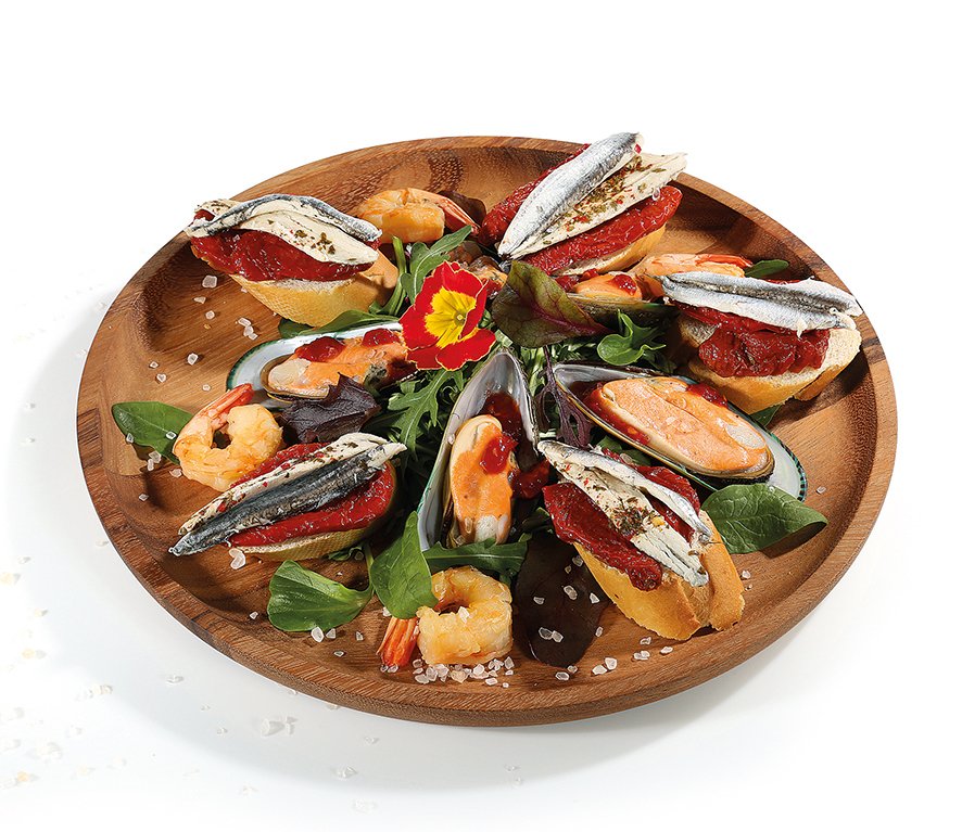 Zassenhaus Snackteller Madera Alrededor Plato De Servir