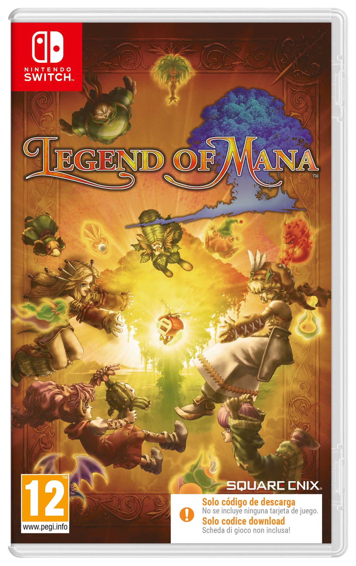 Legend Of Mana Code In A Box
