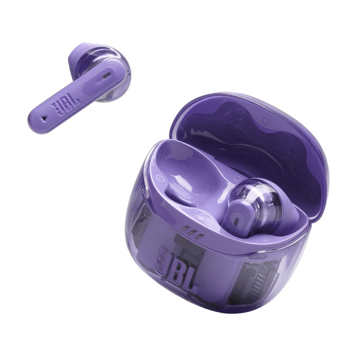 Jbl Tune Flex 2 Ghost Edition Tws Bluetooth Wireless In-Ear Earphone Ghost Purple Eu