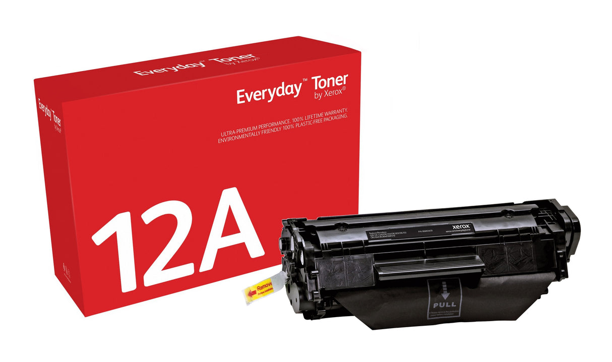 Tóner Compatible Xerox 006r03659 Compatible Con Hp Q2612a Crg-104 Fx-9 Crg-103 2000 Páginas Negro