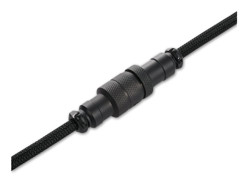 Sharkoon Sgk50 Aviator Kabel Titan/Black Black, 1.85 Metros, Cable Espiral Para Skiller Sgk50 S4 4044951040353