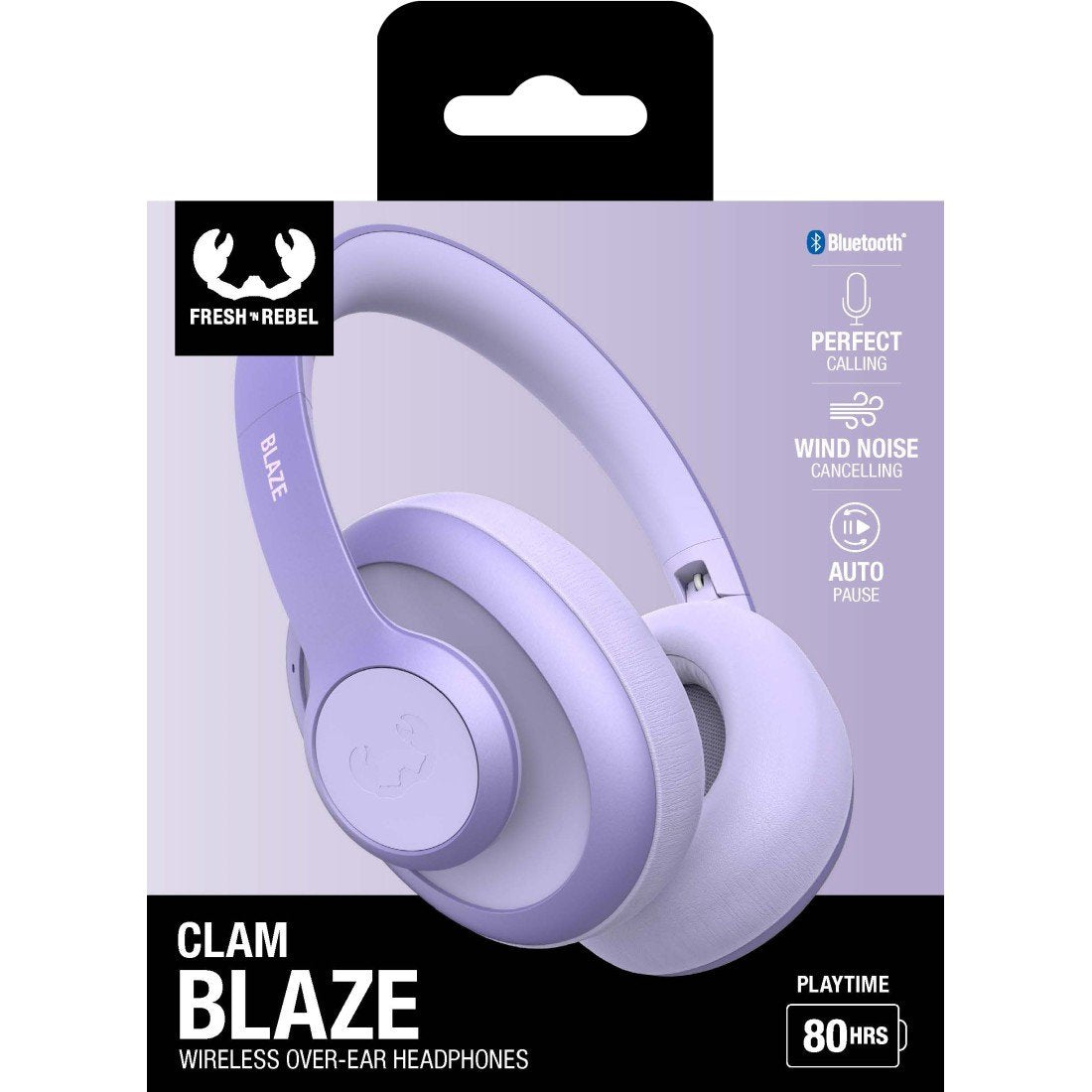 Auriculares Fresh 'N Rebel Clam Blaze Enc Dreamy Lila