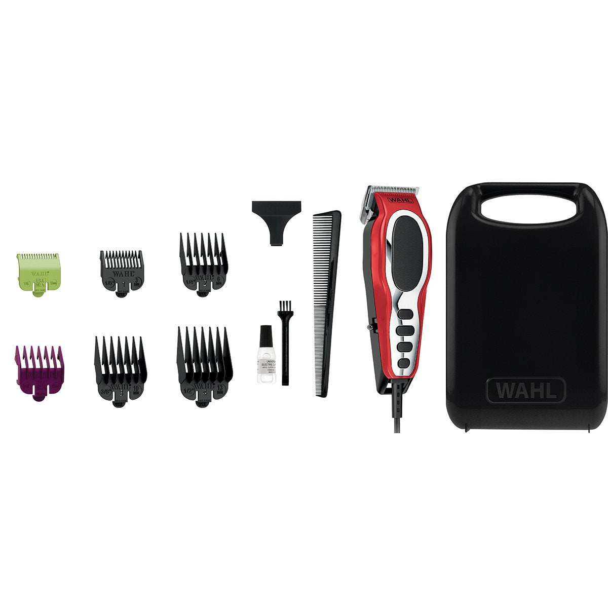 EAN 43917031569 - Wahl 79111-2016 cortadora de pelo y maquinilla Negro, Rojo, Plata 6 imagen 3