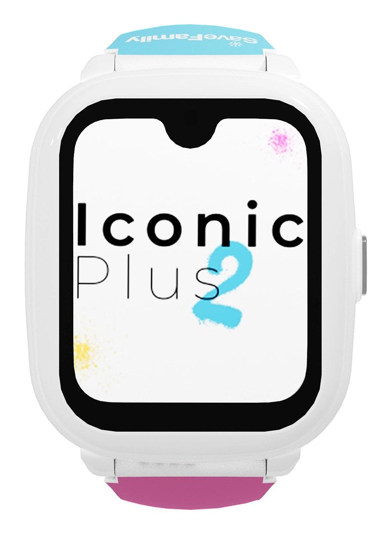 Savefamily Reloj Inteligente Infantil Iconic Plus 2 Con Gps Y Llamada - Ip67 - Bateria 850mah - Ia - Pop