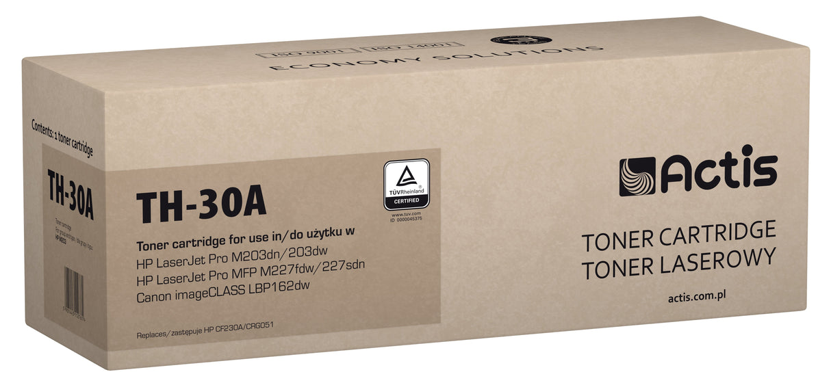 EAN 5901443112761 - Actis toner do HP 30A CF230A new TH-30A cartucho de tóner 1 pieza(s) Compatible imagen 1