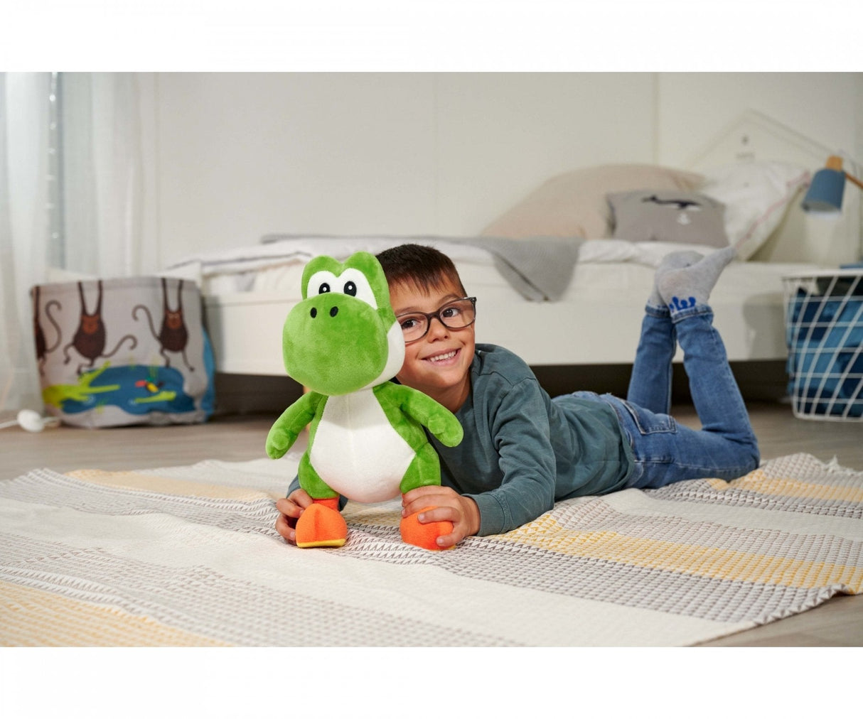 Peluche Simba Super Mario, Yoshi, Verde/Marrón, 30 Cm 109231012