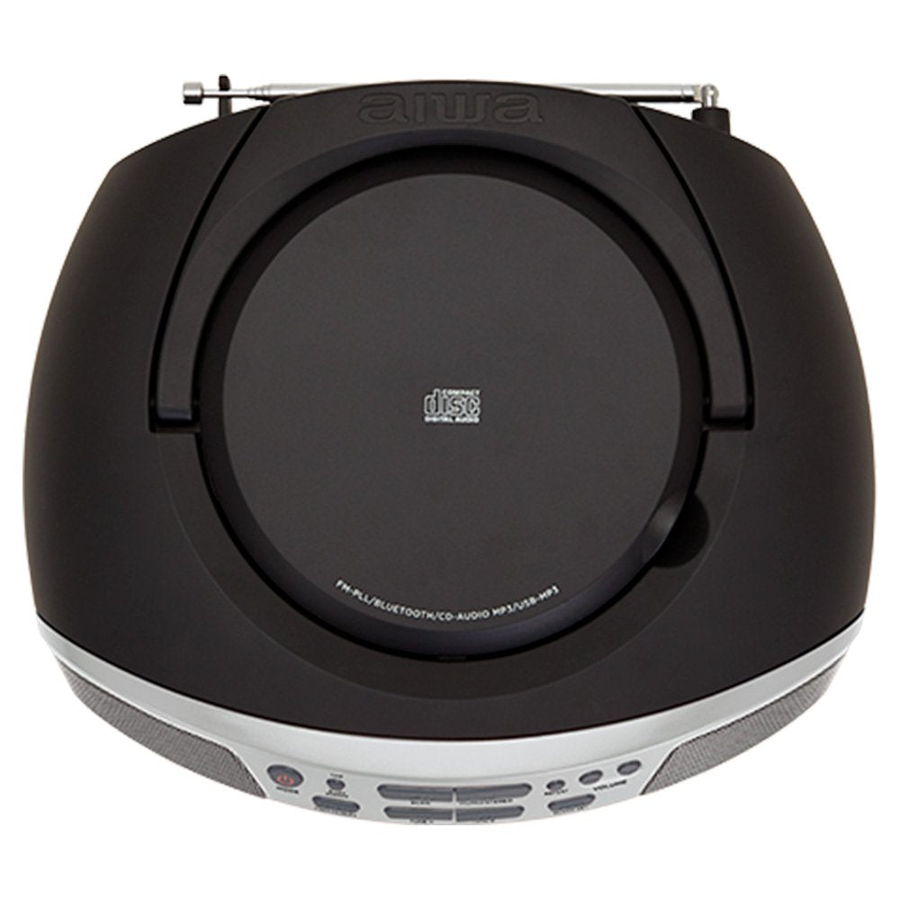 EAN 8435256898439 - Aiwa BBTU-400SL sistema estéreo portátil Analógico y digital 6 W FM Plata Reproducción MP3 imagen 5