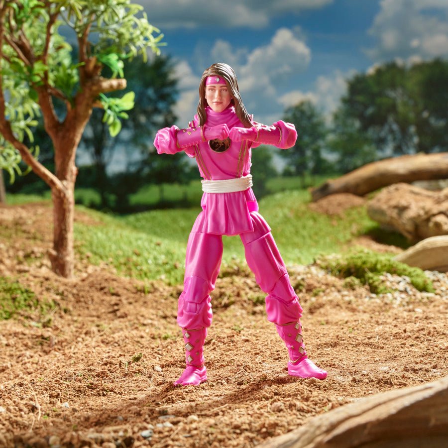 Figura Power Rangers Ninja Ranger Rosada