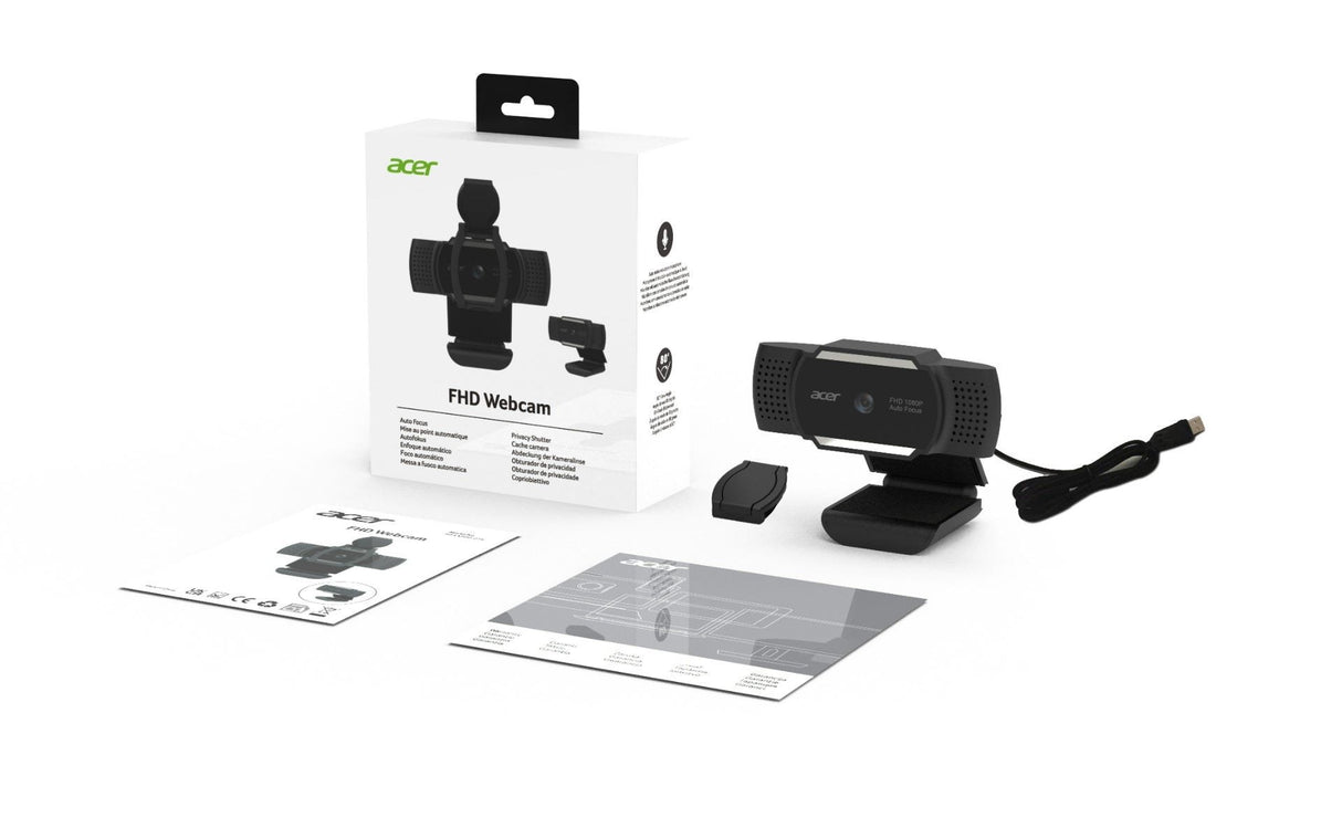 EAN 4712842946724 - Acer HP.EXPBG.019 cámara web 2 MP 1920 x 1080 Pixeles USB Negro imagen 9