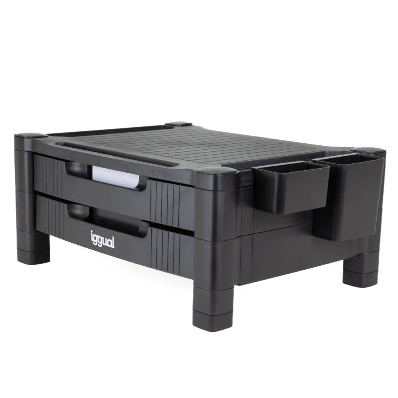 Iggual Em2c Elevador Monitor 2 Cajones Negro