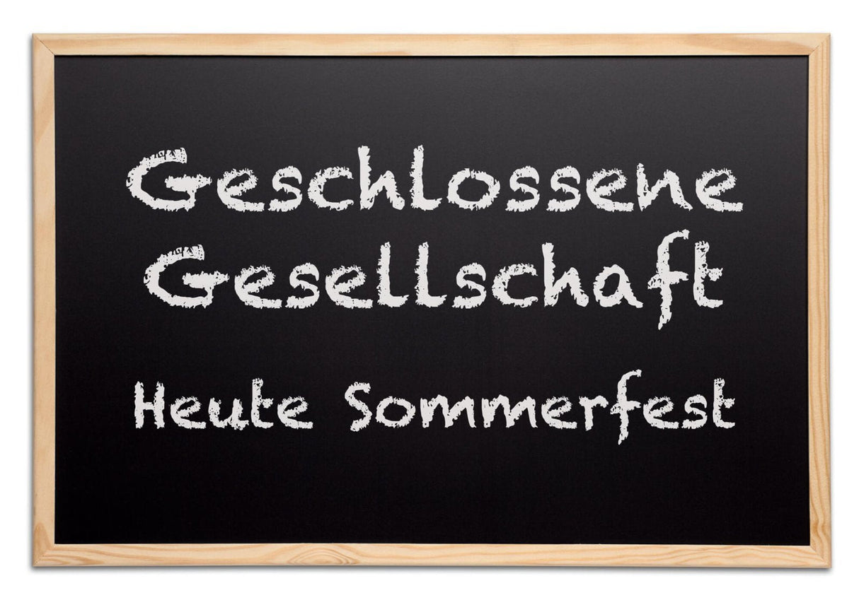 Maul Kreidetafel Con Holzrahmen 60x90 Cmm 5 M. Holz