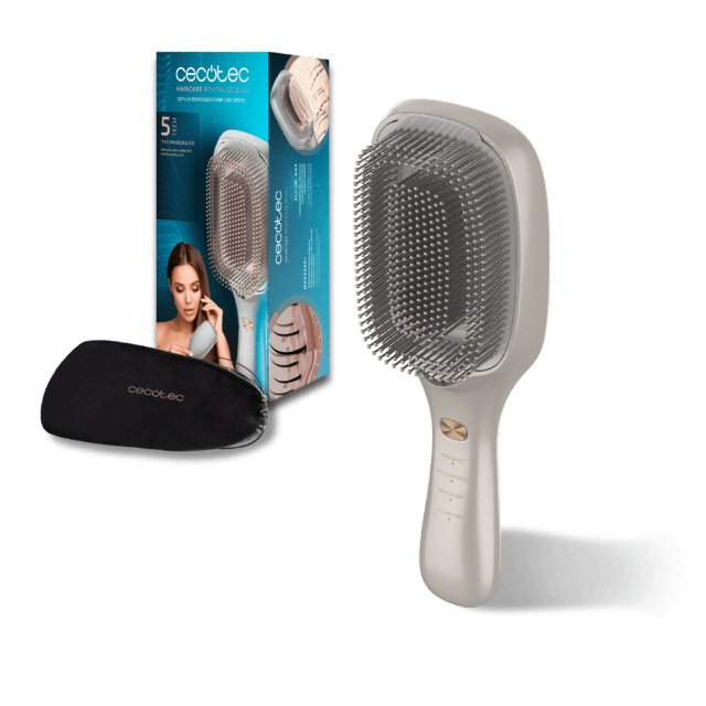 EAN 8435771907418 - Cecotec HairCare Revitalize Champagne Adulto Cepillo paleta para el pelo Champán 1 pieza(s) imagen 1