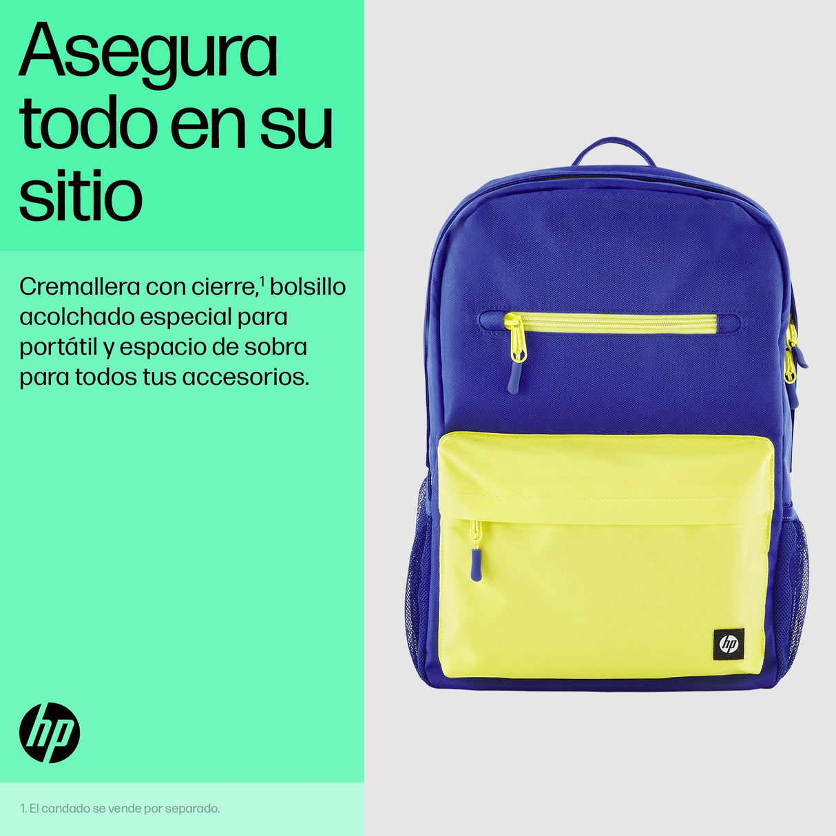 Hp Mochila Campus Azul Campus Blue Backpack 15.6"