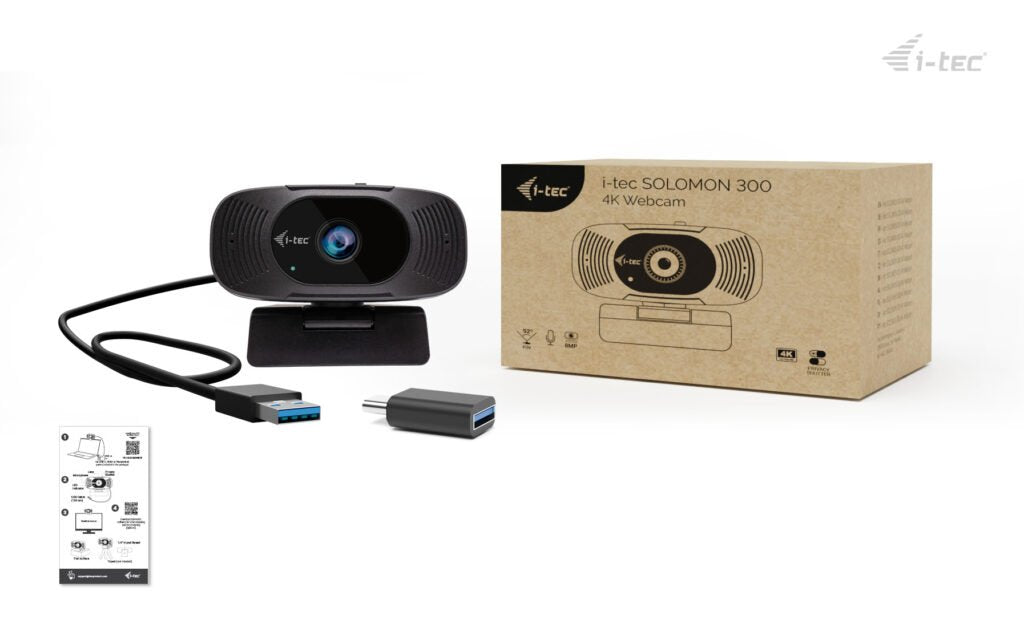 Webcam I-Tec Solomon 300 4k