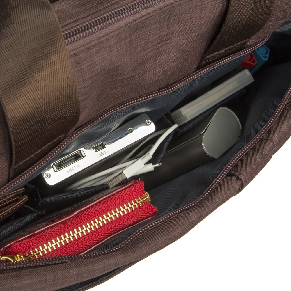 Rivacase Biscayne 8335 Maletín Para Portátil Hasta 15.6" Marrón