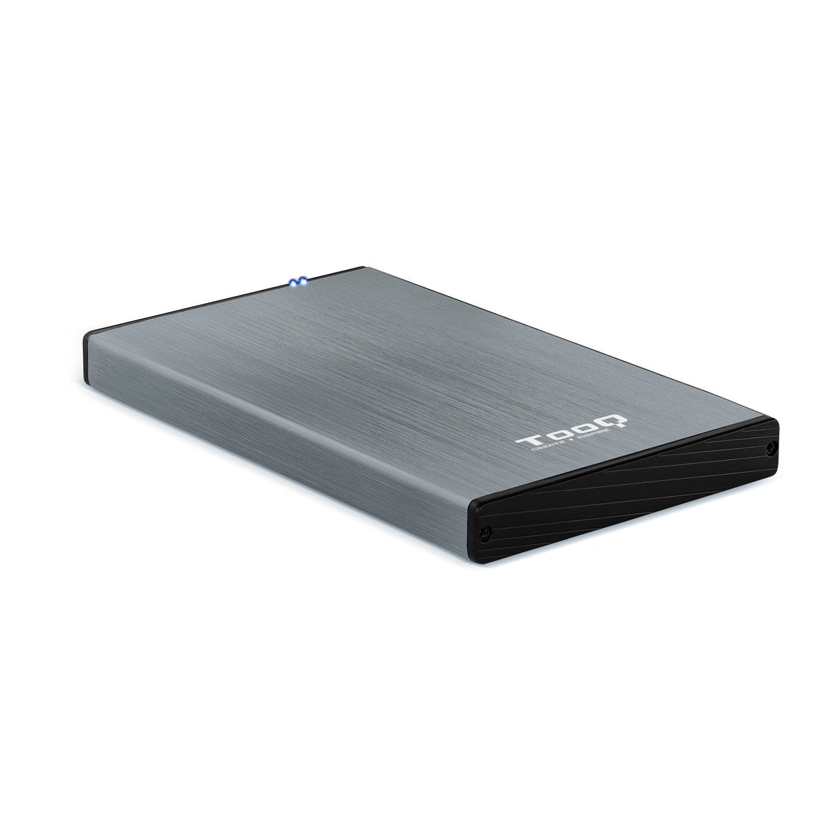 Tooq Carcasa Externa Hdd/Sdd 2.5" Hasta 9,5mm Sata Usb 3.0 - Gris