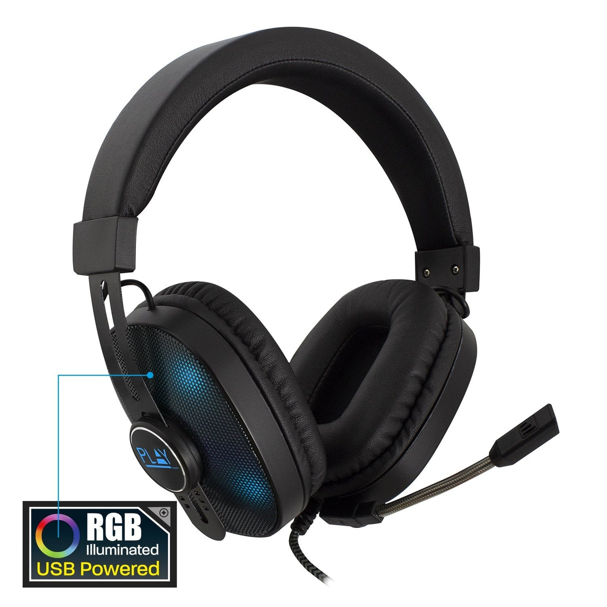 Auricular Gaming Ewent Pl3321 Con Microfono Pc & Consola