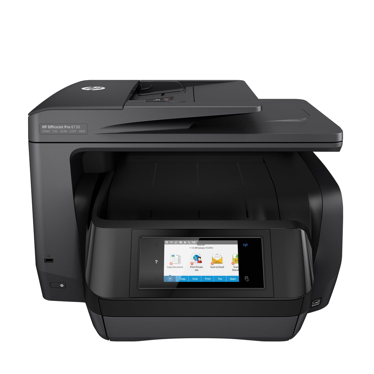 EAN 0889894310675 - HP OfficeJet Pro 8730 All-in-One Printer Inyección de tinta térmica A4 2400 x 1200 DPI 24 ppm imagen 1