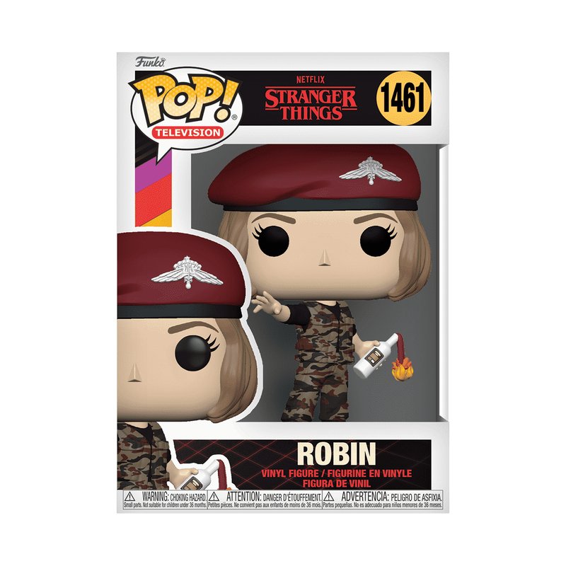 Funko Pop Stranger Things S4 Hunter Robin Con Cocktail 72140