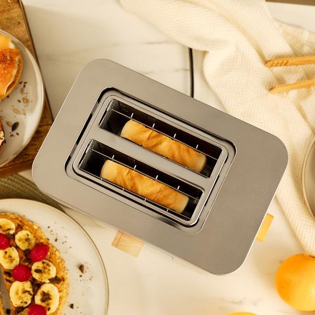 EAN 8435484048439 - Cecotec 04843 tostadora 7 2 rebanada(s) 950 W Acero inoxidable imagen 7