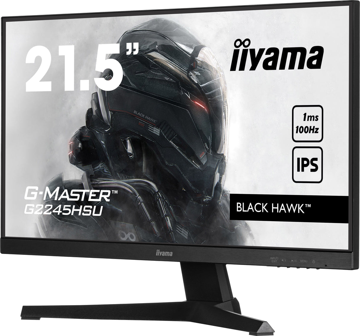 EAN 4948570124688 - iiyama G-MASTER G2245HSU-B2 pantalla para PC 54,6 cm (21.5") 1920 x 1080 Pixeles Full HD LED Negro imagen 5