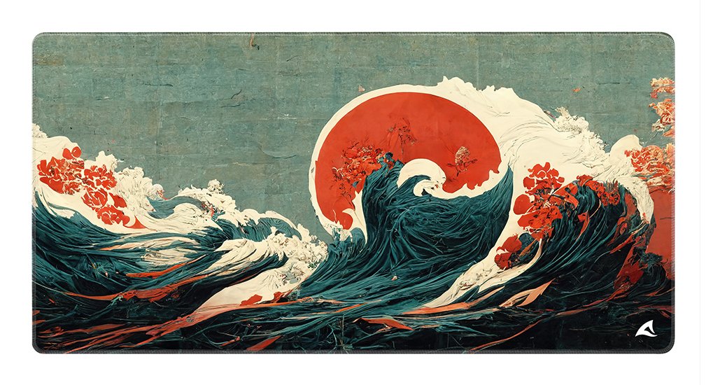 Sharkoon Skiller Sgp40 D2, Alfombrilla De Ratón Gaming Verde Azulado/Multicolor 4044951042494