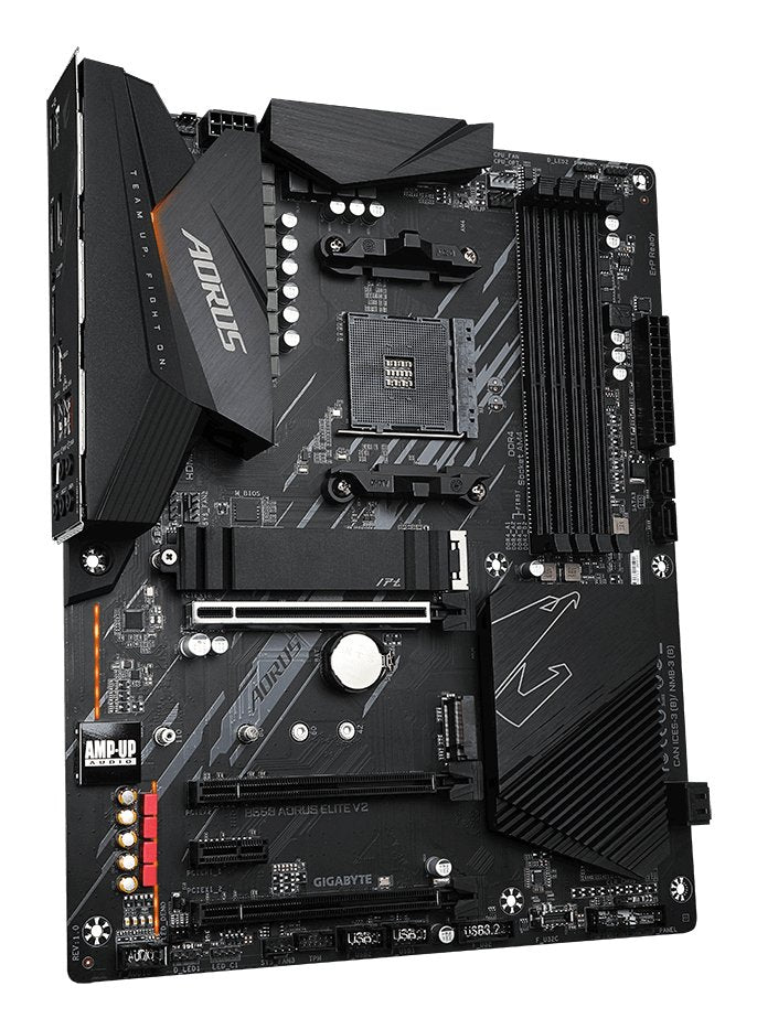 EAN 4719331809898 - GIGABYTE B550 AORUS ELITE V2 placa base AMD B550 Zócalo AM4 ATX imagen 3