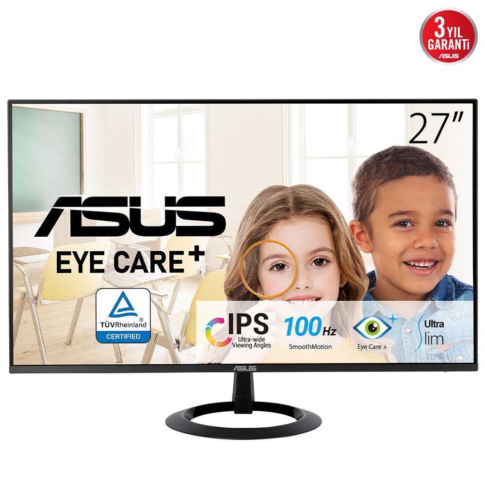 Monitor Gaming Asus Vz27ehf 27' Full Hd 1ms 100hz Ips Negro