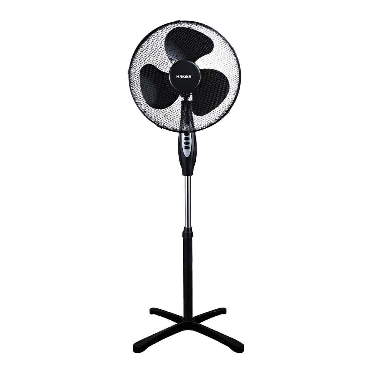 EAN 5608475027673 - Haeger SF-16B.012A ventilador Negro imagen 1