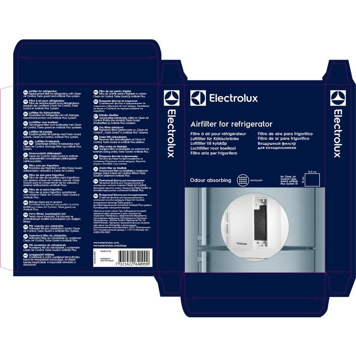 EAN 7321422640999 - Electrolux E3RWAF01 accesorio o pieza de frigorífico/congelador Filtro Negro imagen 1