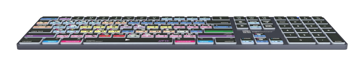 EAN 5707795022242 - Logickeyboard LKB-MCOMP-TM teclado Oficina Bluetooth QWERTY Alemán Gris, Titanio imagen 7