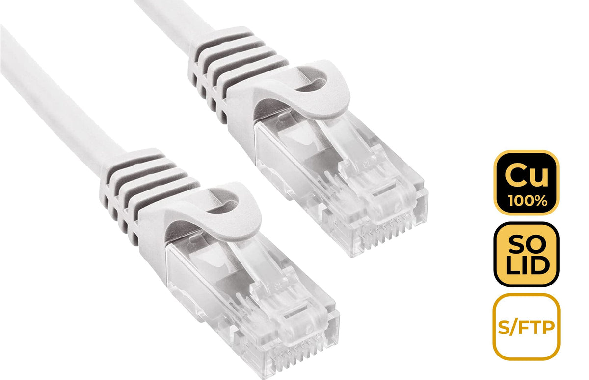 Cable De Red Rj45 S Ftp Phasak Phk 2002 Cat.6a 2m Gris
