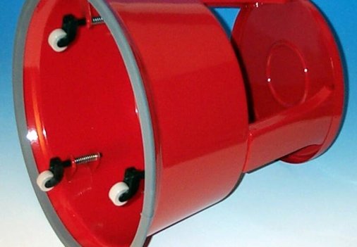 EAN 4003801006260 - Wedo 212102 taburete Metal Rojo imagen 2