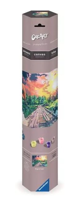 Edición De Lienzo De Ravensburger Creart - Luz Mágica, Pintura 23912