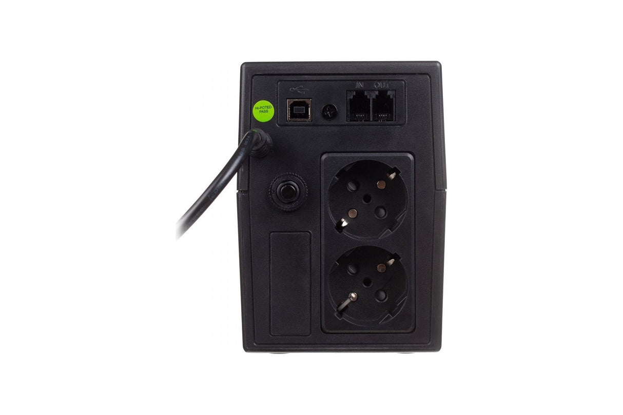 EAN 4016032451471 - Digitus DN-170064-LCD sistema de alimentación ininterrumpida (UPS) Línea interactiva 0,8 kVA 480 W 2 sali imagen 4