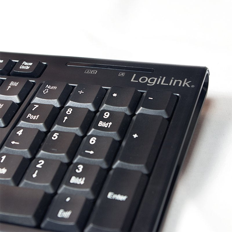 EAN 4052792003543 - LogiLink ID0104 teclado Ratón incluido Oficina RF inalámbrico QWERTZ Negro imagen 7