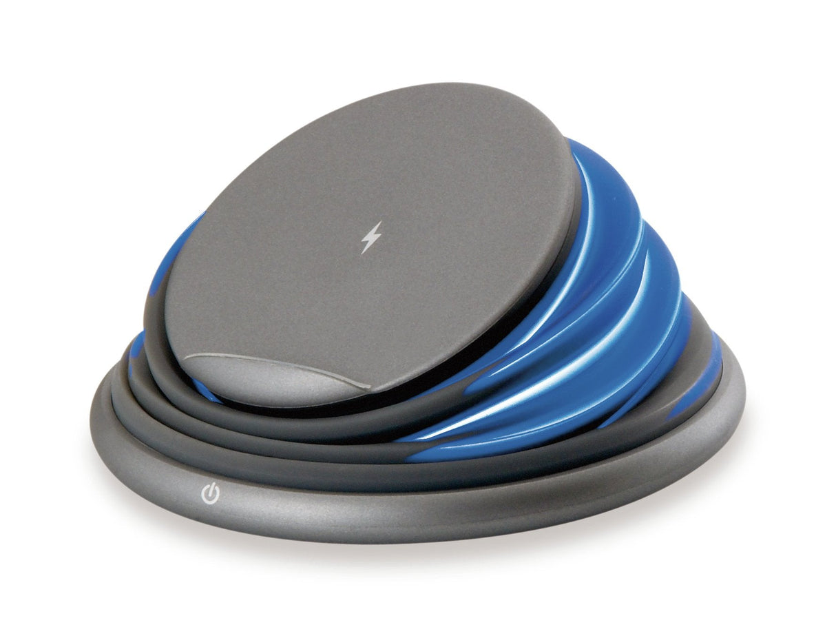 Conceptronic Cargador Inalambrico Qi 10w Soporte Plegable Grisâ Gorgon02g