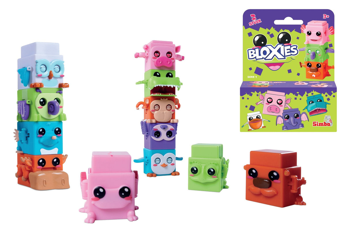 Simba Bloxies Game Figures Series 1 (2 Paquete) Artículo Ordenado, 2 Figuras 105952626