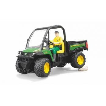 EAN 4001702024901 - BRUDER John Deere Gator XUV 855D with driver imagen 8