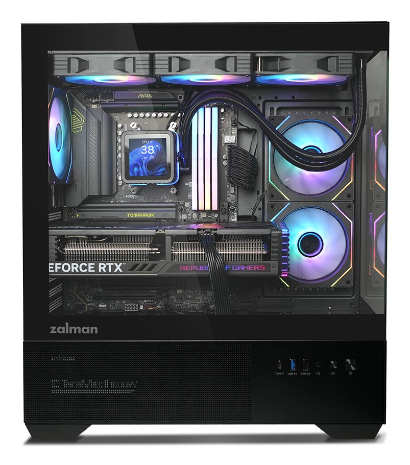 EAN 8800263650484 - Zalman CHRONIX BLACK Midi Tower Negro imagen 7