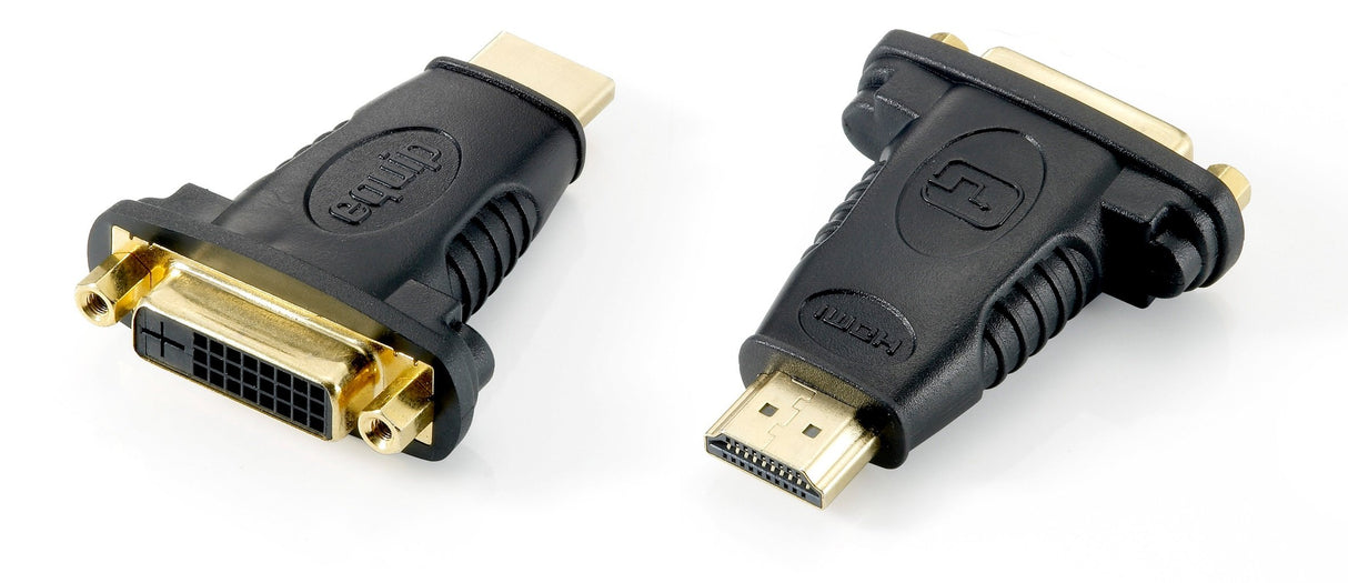 EAN 4015867167137 - Equip 118909 cambiador de género para cable DVI (24+1) HDMI A Negro imagen 1