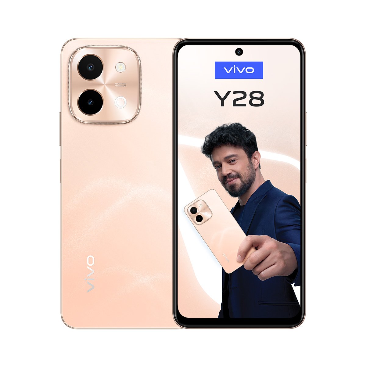 Vivo Y28 8+256 Mercan Turuncusu Smartphones 17 Cm (6.68") Sim Doble Android 14 4g 8 Gb 256 Gb 6000 Mah Naranja