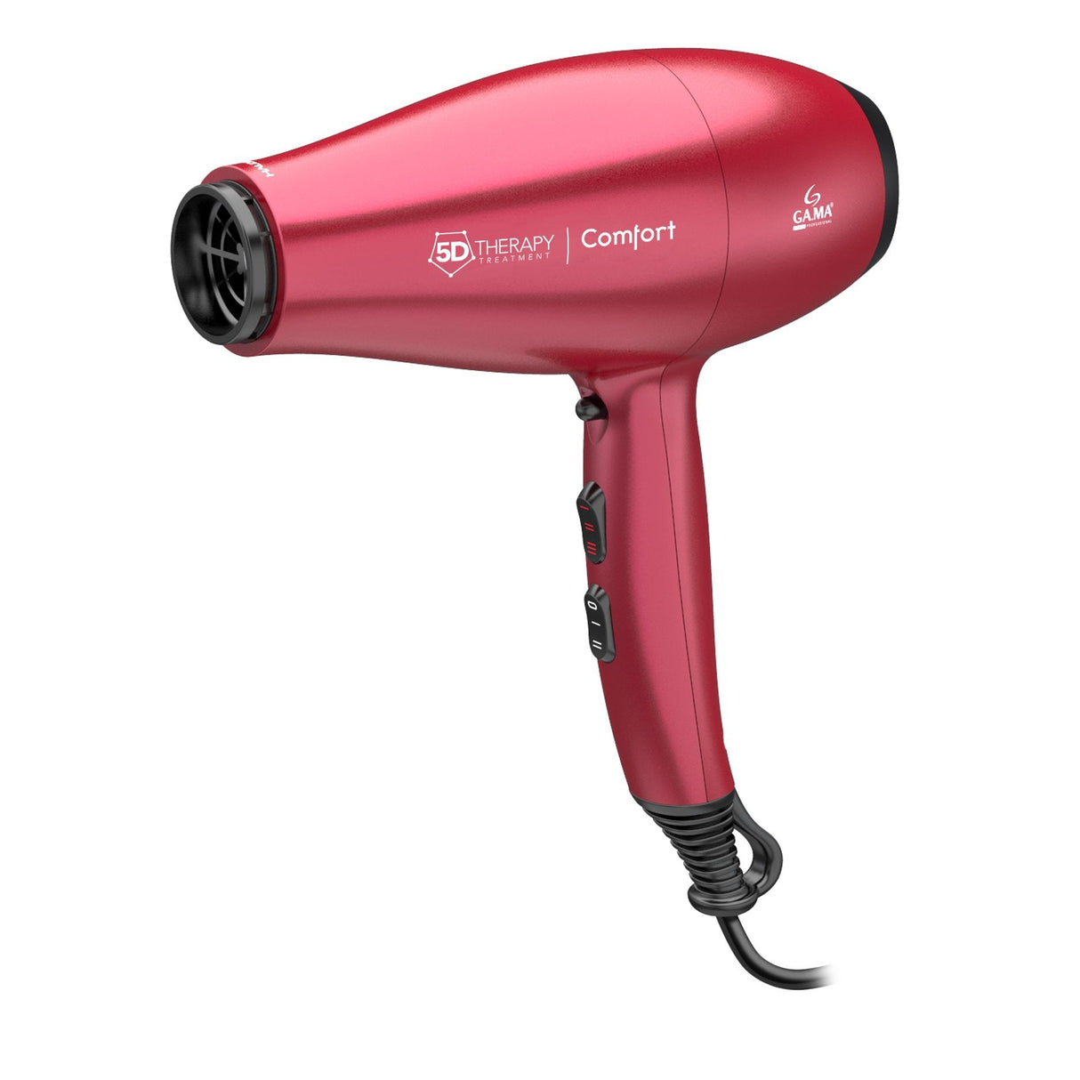 Ga.Ma 5d Therapy Comfort Halogen Secador 2200 W Rojo