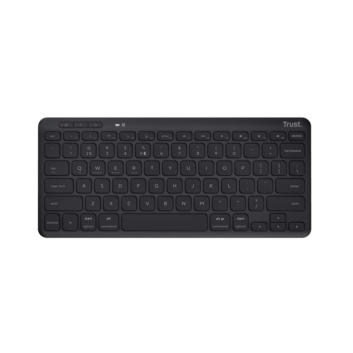 EAN 8713439250596 - Trust Lyra teclado Oficina USB + RF Wireless + Bluetooth QWERTY Español Negro imagen 2