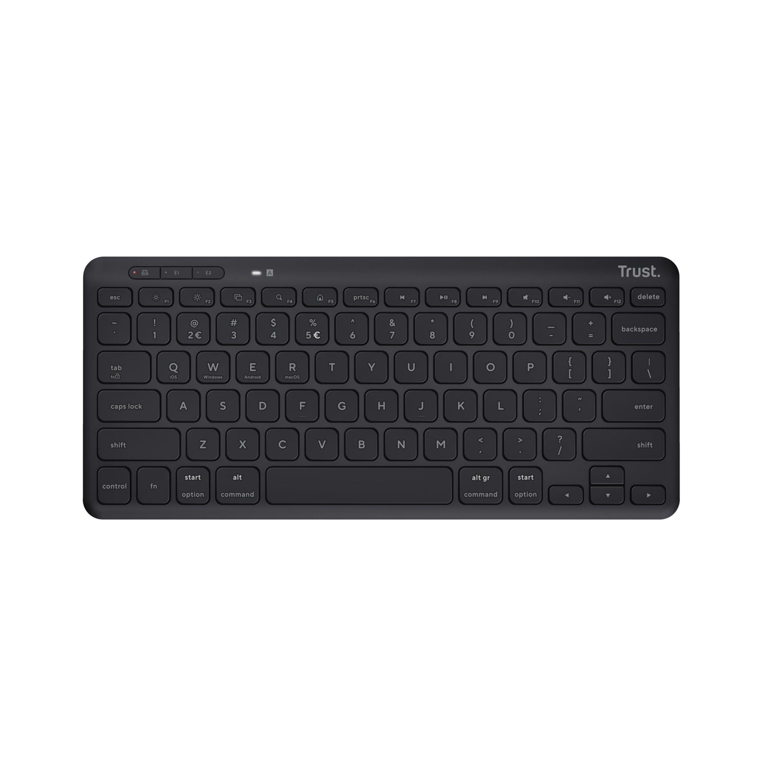 EAN 8713439250596 - Trust Lyra teclado Oficina USB + RF Wireless + Bluetooth QWERTY Español Negro imagen 2