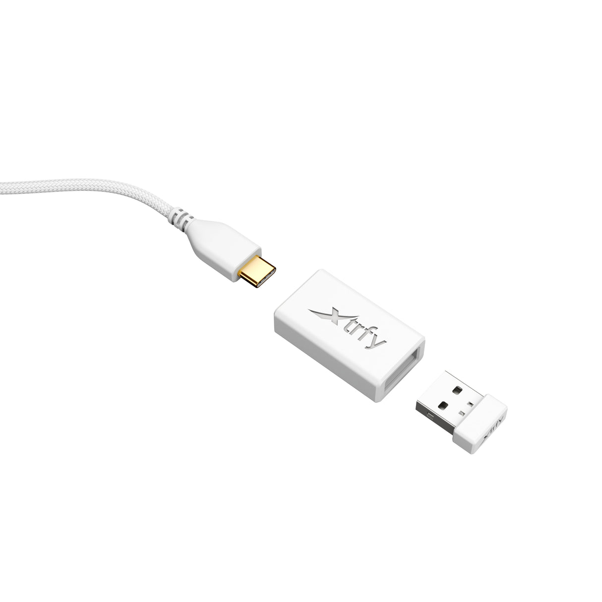 Xtrfy M42w-Rgb Ratón Ambidextro Rf Wireless + Usb Type-C Óptico