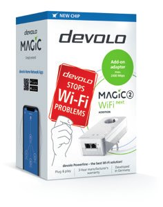 EAN 4250059686106 - Devolo Magic 2 Wifi next Single 1200 Mbit/s Ethernet Blanco 1 pieza(s) imagen 1