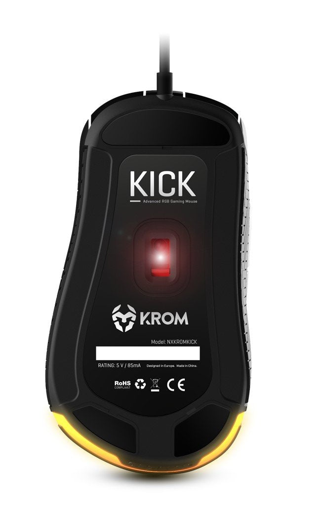 Krom Ratón Gaming Kick Rgb
