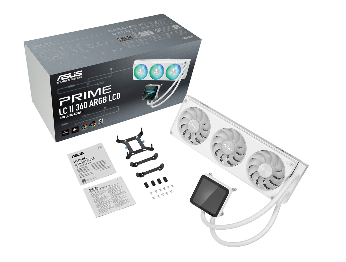 Asus Prime Lc Ii 360 Argb Lcd Wht